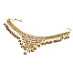 Belly-dance / shakira hip scarf - Gold (1 Piece)