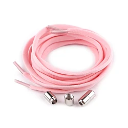 Elastic self-tying laces length 100 cm - Vintage pink light (1 Pair)