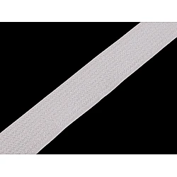 Mixed hook & loop on one tape width 30 mm - White (1 Meter)