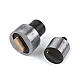 Hand press dies mold for oval eyelets / grommets 4x16 mm, 5x18 mm - Nickel (1 Set)
