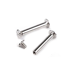 Binding screw posts 29 mm, 39 mm - Nickel (1000 Pairs)