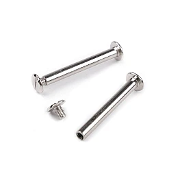 Binding screw posts 29 mm, 39 mm - Nickel (10 Pairs)
