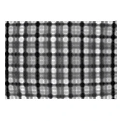 Plastic canvas grid for tapiko 42x60 cm - Black (1 Piece)
