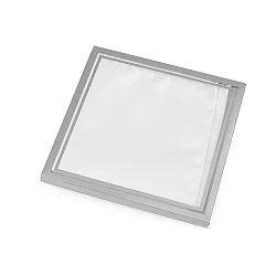 Satin jpocket handkerchief in a box - White (1 Piece)