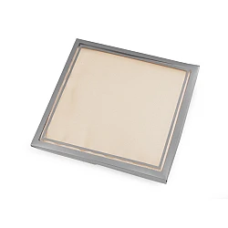 Satin jpocket handkerchief in a box - Cream lightest (1 Piece)