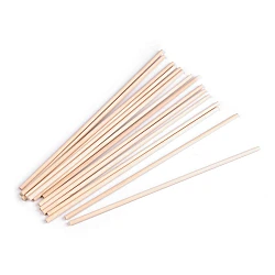 Wooden dowel / stick for macramé 25 cm - Natural light (15 Pieces)