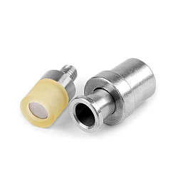 Hand press dies mold for double cap hollow rivets ø10 mm - Nickel (1 Set)