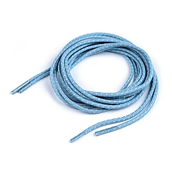 Reflective laces for shoes, sneakers, sweatshirts, length 130 cm - Blue light (100 Pieces)