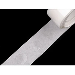 Double-sided gel dots, self-adhesive. oval 10x12 mm - Transparent (1 Roll)