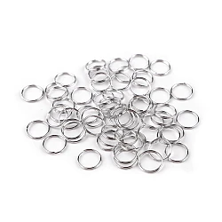 Double split ring ø12 mm - Platinum (20 Grams)
