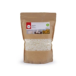Rapeseed wax - pellets for candle making 1000 g - White natural (1 Bag)