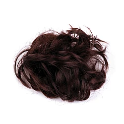 Bun hairpiece / synthetic hair - Rusty dark (1 Piece)