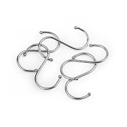 Metal hook 7 cm - Nickel (5 Pieces)