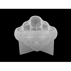 Silicone mold for making candles and castings - White (1 Piece)