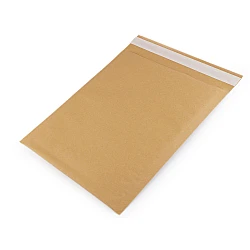 Paper envelope 24x34 cm with bubble wrap inside - Ivory (10 Pieces)