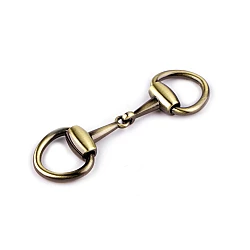 Metal buckle for decorating clothes, scarves and accessories - Dark golden (1 Piece)