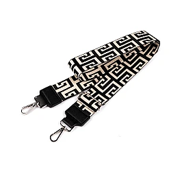 Bag handle / strap for bags with hooks width 5 cm - Black (1 Piece)