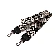 Bag handle / strap for bags with hooks width 5 cm - Black (1 Piece)