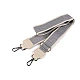 Bag handle / strap for bags with hooks width 5 cm - Black (1 Piece)