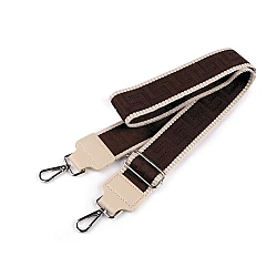 Bag handle / strap for bags with hooks width 5 cm - Brown (1 Piece)