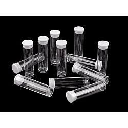 Plastic bottle / tube with a cap - Transparent (12 Vials)
