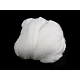 Wool fleece roving 20 g combed - Black (1 Bag)