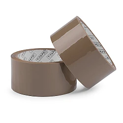 Adhesive packing tape / hotmelt width 48 mm - Brown (1 Piece)