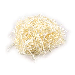 Decorative paper grass 30 g wavy - Creamy light (1 Bag)