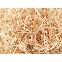 Decorative paper grass 30 g - Natural brown (1 Bag)
