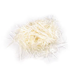 Decorative paper grass 1 kg - Creamy light (1 Bag)