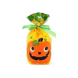 Candy bags, goody bags for halloween 15x22.5 cm - Yellow (5 Pieces)