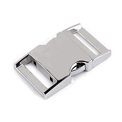 All-metal buckle 25 mm - Nickel (1 Pair)