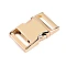 All-metal buckle 25 mm - Pink gold (1 Pair)