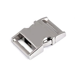 All-metal buckle, width 20 mm - Nickel (1 Pair)