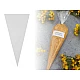 Cellophane bag / cone 17x35 cm - Transparent (20 Pieces)