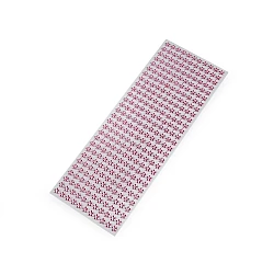 Self-adhesive flower on an adhesive strip ø8 mm - Light pink (1 Card)