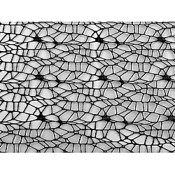 Decorative fabric cobweb - Black (1 Meter)