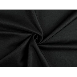 Polyester fabric - Black (1 Meter)
