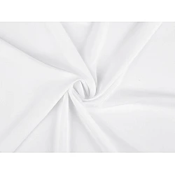 Blouse fabric / canvas, fine, flowing - White (1 Meter)