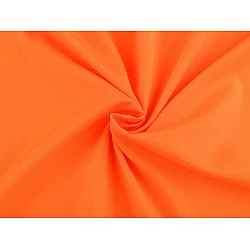 Blouse fabric / canvas, fine, flowing - Orange (1 Meter)