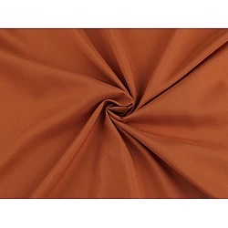 Blouse fabric / canvas, fine, flowing - Terracotta (1 Meter)