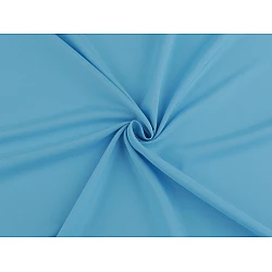 Blouse fabric / canvas, fine, flowing - Blue turquise (1 Meter)