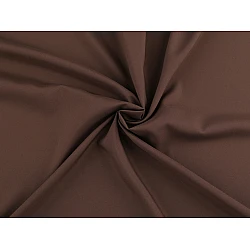 Blouse fabric / canvas, fine, flowing - Brown (1 Meter)