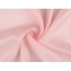 Chiffon fabric with shine - Light pink (1 Meter)