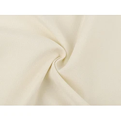Dressmaking fabric with twill weave - Cream (1 Meter)