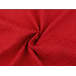 Dressmaking fabric with twill weave - Red (1 Meter)