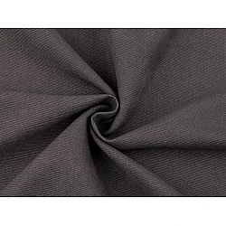 Dressmaking fabric with twill weave - Grey (1 Meter)