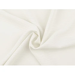 Imitation silk, stripes - Off white (1 Meter)