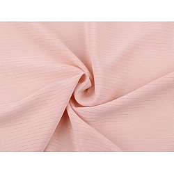 Imitation silk, stripes - Powder (1 Meter)