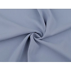Dressmaking fabric with twill weave - Blue light (1 Meter)